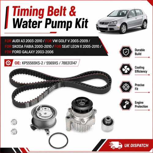 Timing belt water pump kit - water,