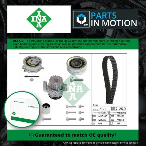 Timing belt water pump - &,